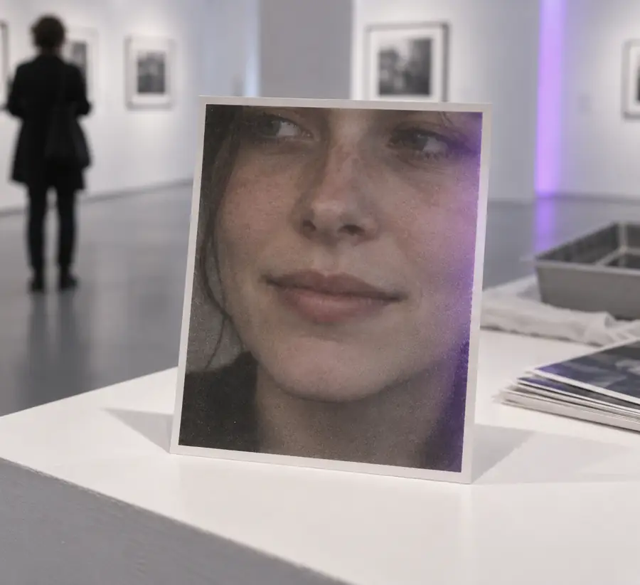 Portrait before image enhancement